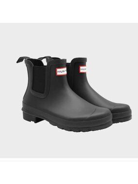 Hunter Women's Original Chelsea Boot Black
